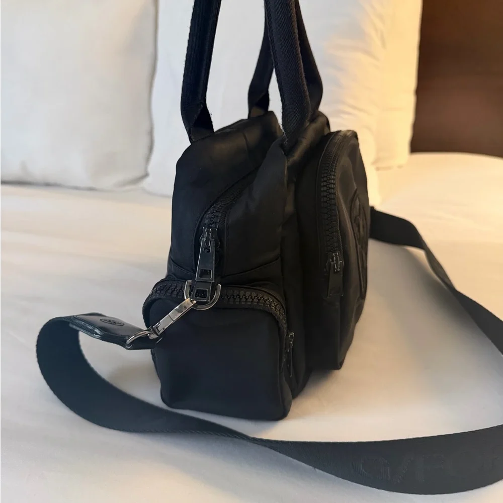 G/FORE Black Crossbody Camera Bag with Top Handles
